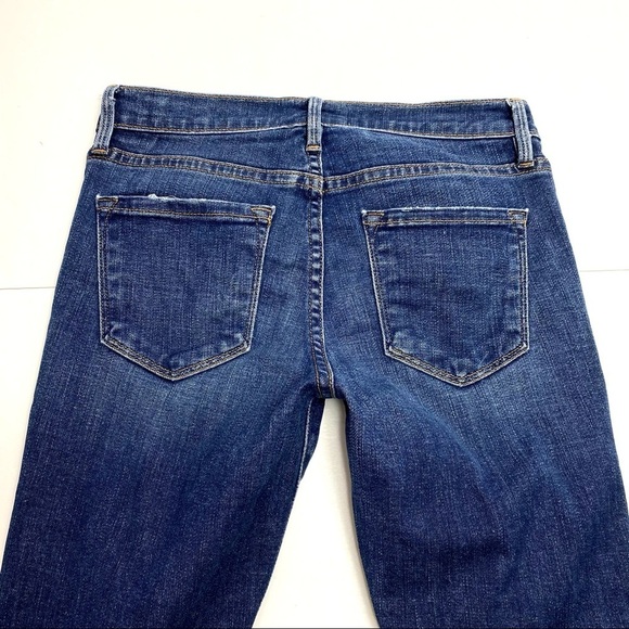 Frame Denim Le Skinny de Jeanne Distressed Denim Jeans Style LSJ179 Stella - Picture 5 of 8